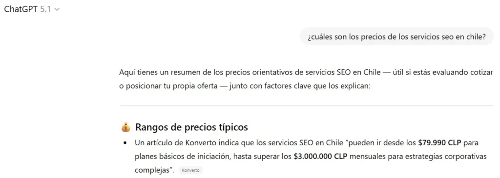 ejemplo de como aparecer citado en ChatGP